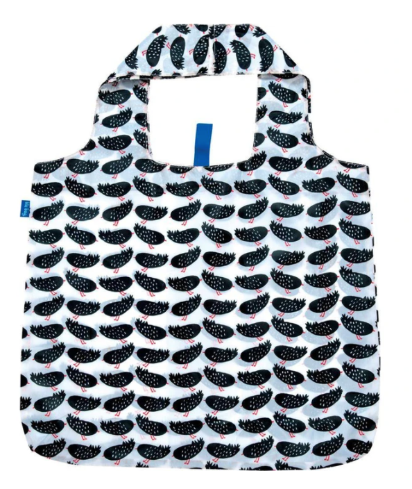 Blu Bag Reusable Shopping -Highland Bird Black