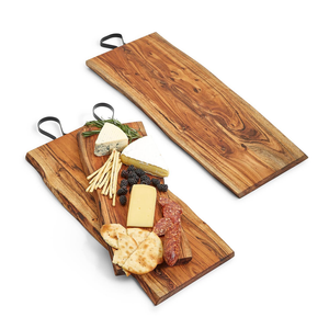 Serving Board with Iron Handle