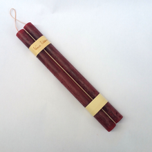 Load image into Gallery viewer, Timber Taper Candles - 12” - Wine
