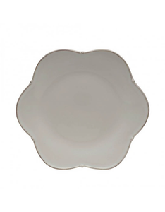 Meridian Scalloped Salad Plate - White