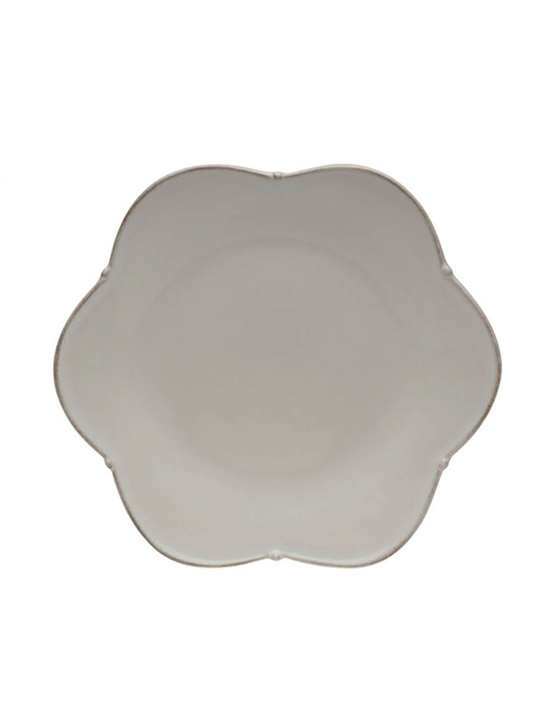 Meridian Scalloped Salad Plate - White